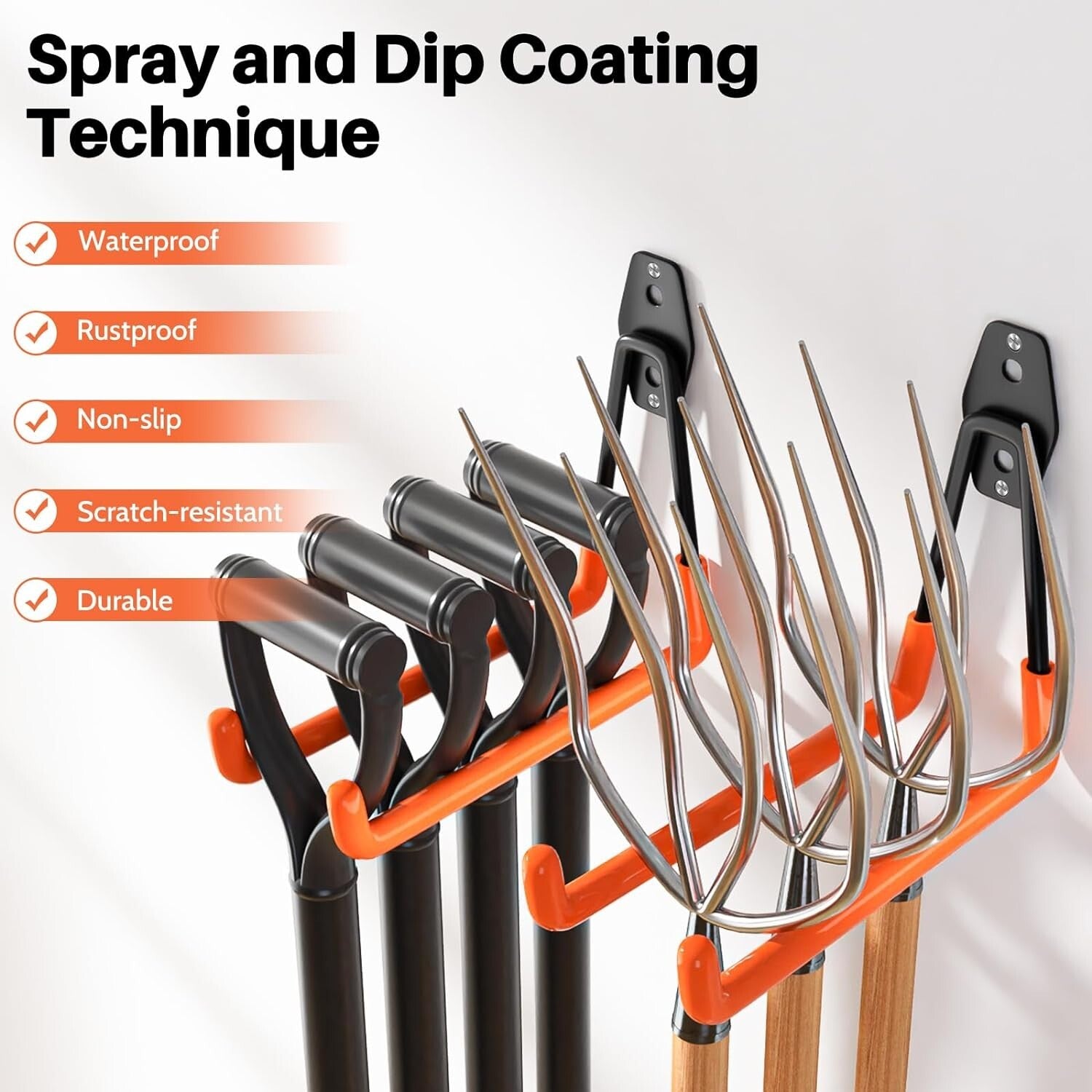 14-Pack Adjustable Garage Hooks for Maximum Tool Organization - Easy Install