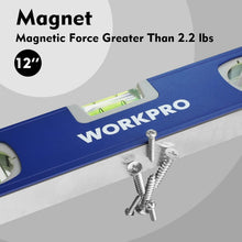 Load image into Gallery viewer, Precision 3-Piece Spirit Level Set with Magnetic Torpedo Level &amp; Carry Bag