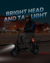 Load image into Gallery viewer, Adjustable-Cushioned Electric Scooter with Digital Display &amp; 265 lbs Capacity