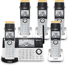 Load image into Gallery viewer, Long Range DECT 6.0 Cordless Phone with 5 Handsets &amp; Bluetooth - 2300 Ft Range