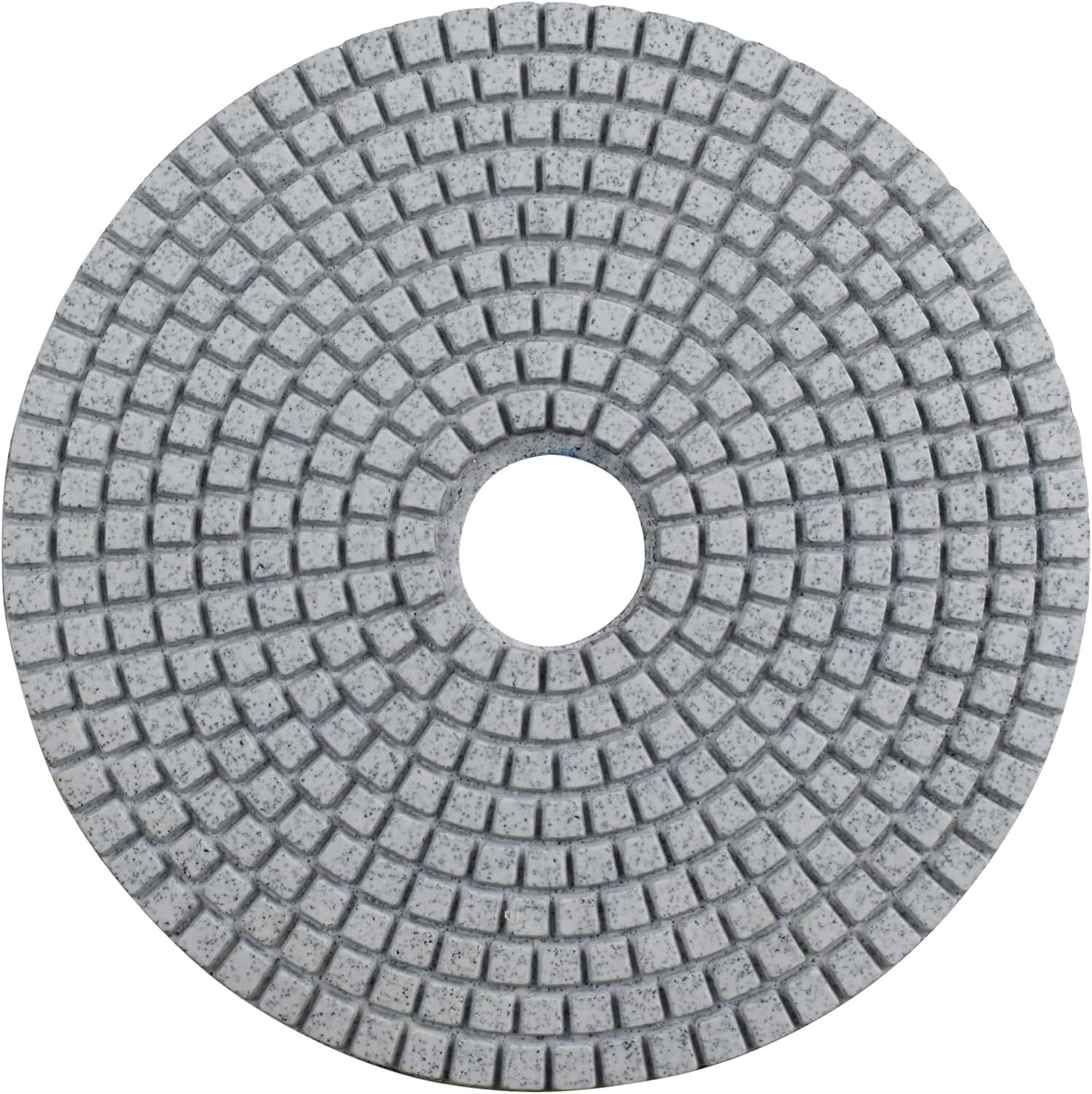 Flexible 6" Diamond Polishing Pads - 7-Step Velcro Discs for Stone Surfaces