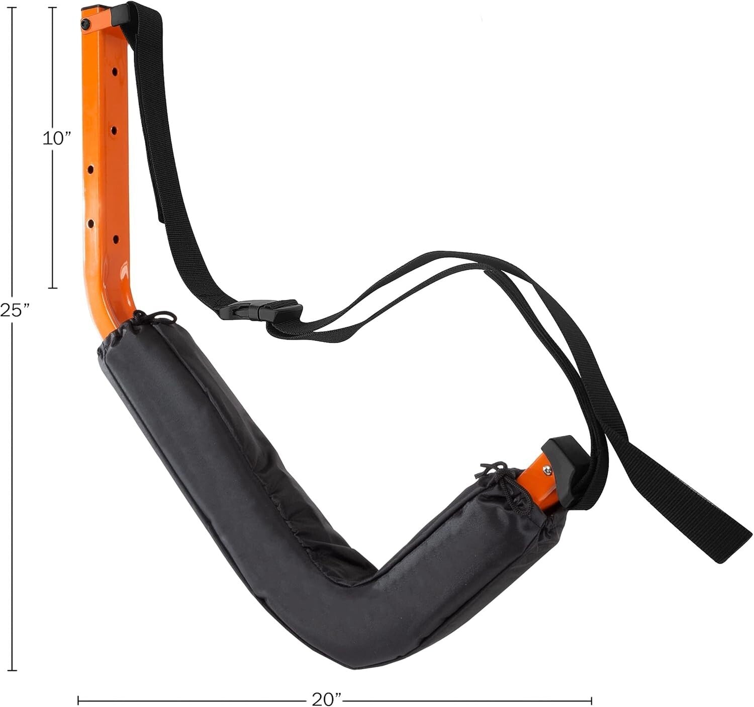 Durable Steel Kayak and Paddle Board Wall Storage - Easy Installation and Secure