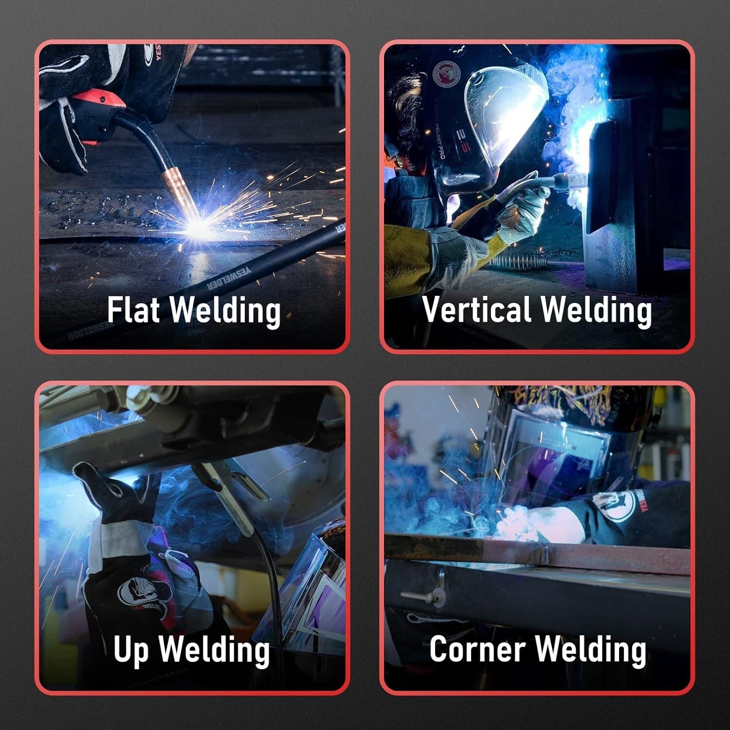 E71TGS .035'' Flux Core Mild Steel MIG Wire - 10 lb Durable Spool for Welders