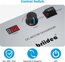 Load image into Gallery viewer, Versatile 12-48V PWM Motor Controller with Switch for Electric Weed Control