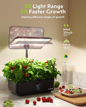Load image into Gallery viewer, Smart Indoor Gardening System - Height Adjustable Hydroponic Garden with 12 Pods