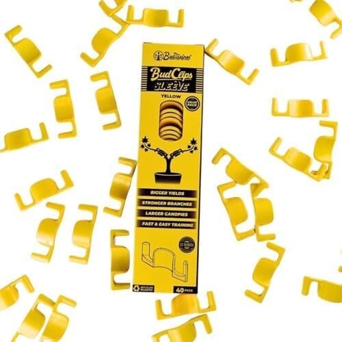 40 Durable BudClips - Enhance Light Penetration & Airflow for Thriving Plants