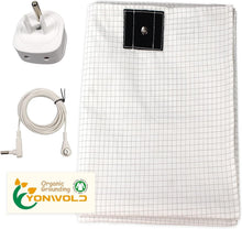 Load image into Gallery viewer, King Size Grounding Sheet with 10% Silver Fiber - Eco-Friendly Sleep Therapy