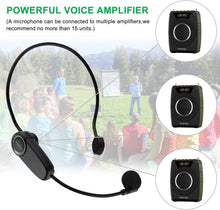 Load image into Gallery viewer, Bluetooth 5.0 Portable Waterproof Voice Amplifier - 20W PA System for Teachers