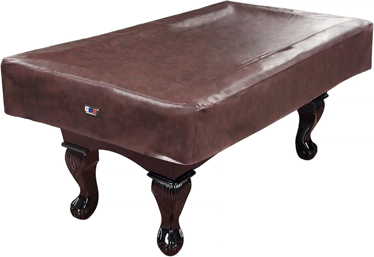Elegant Leatherette Pool Table Cover - Fits 7' 8' 9' with Zipper Closure