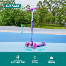 Load image into Gallery viewer, Exciting LED Lighted Kids Kick Scooter - Ideal for Ages 2-8 and Up to 100 lbs