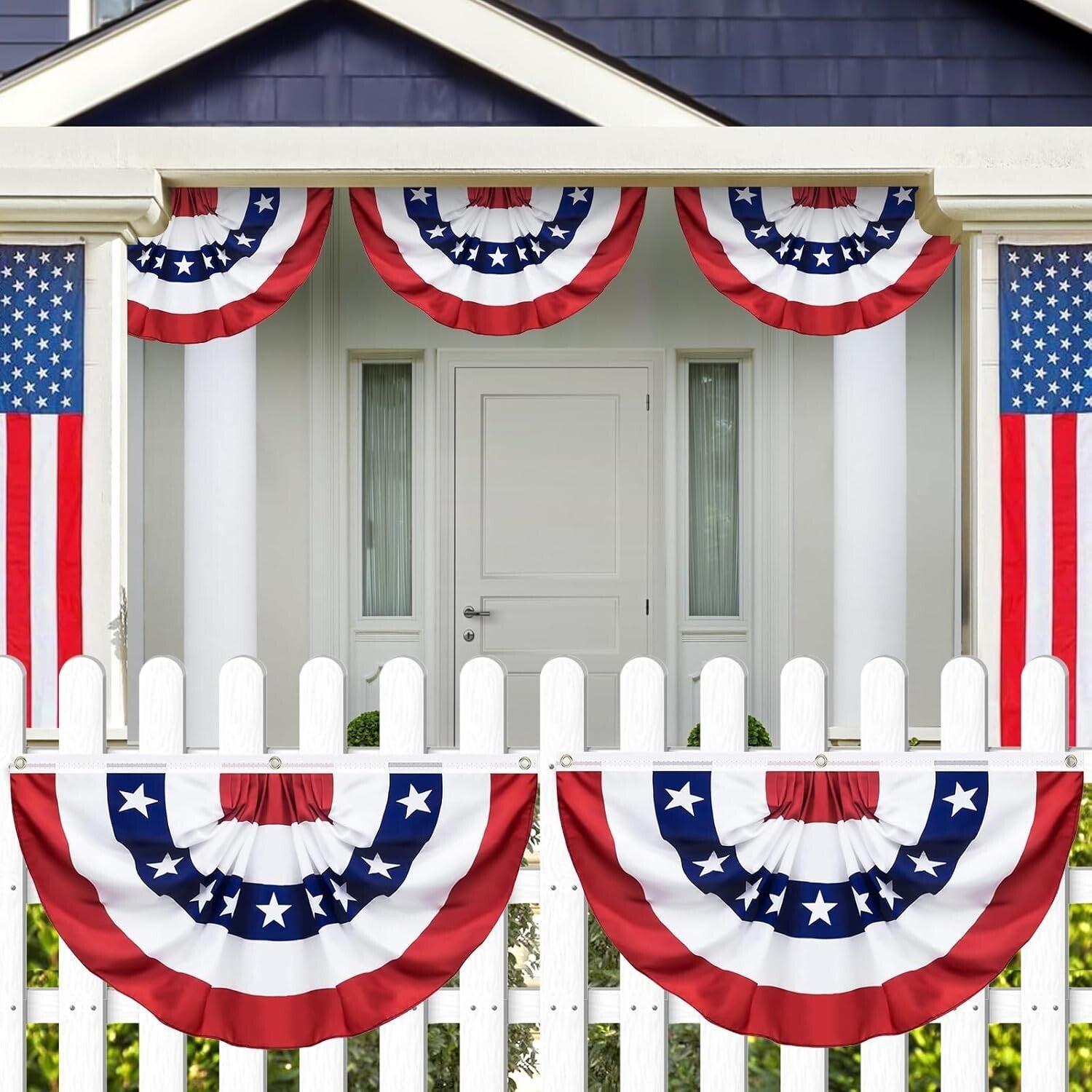 Vivid 3x6 Feet American Flag Banners - Perfect for Memorial Day Celebrations