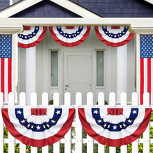 Load image into Gallery viewer, Vivid 3x6 Feet American Flag Banners - Perfect for Memorial Day Celebrations