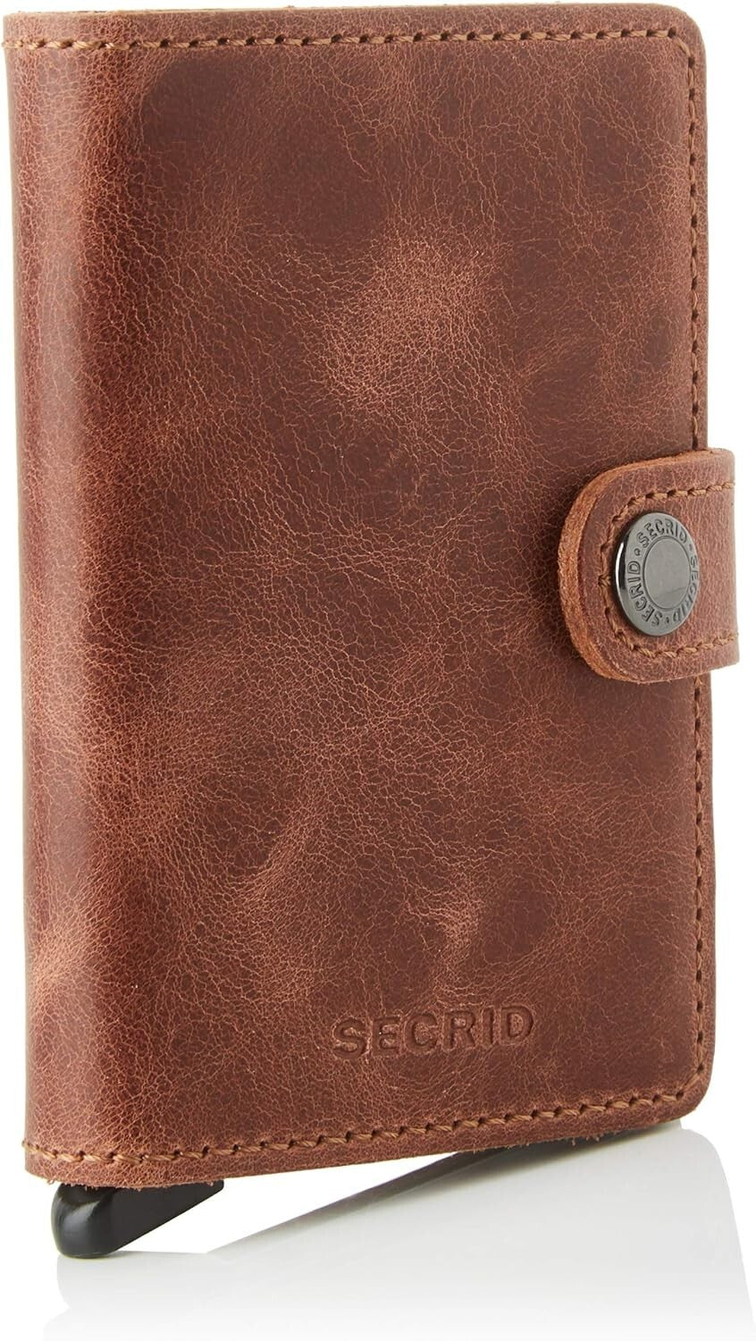 Compact Vintage Women’s Wallet - Stylish Black Design with Bill Compartment