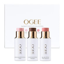 Load image into Gallery viewer, Versatile Radiant Collection - Organic Contour Trio with Bronzer, Blush &amp; Glow