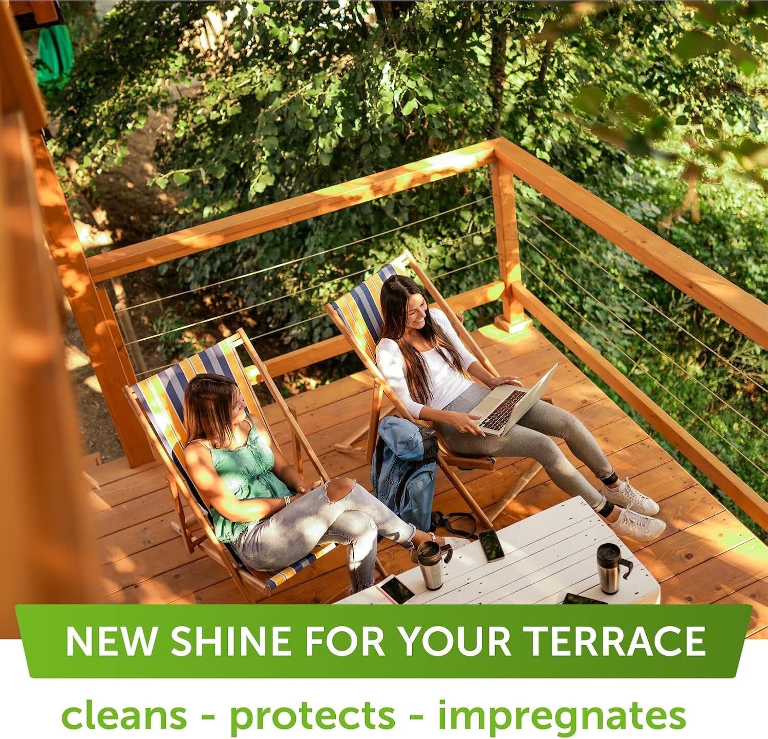 Easy-Apply 170 Oz Outdoor Wood Oil - Waterproof Protection for Garden Furniture