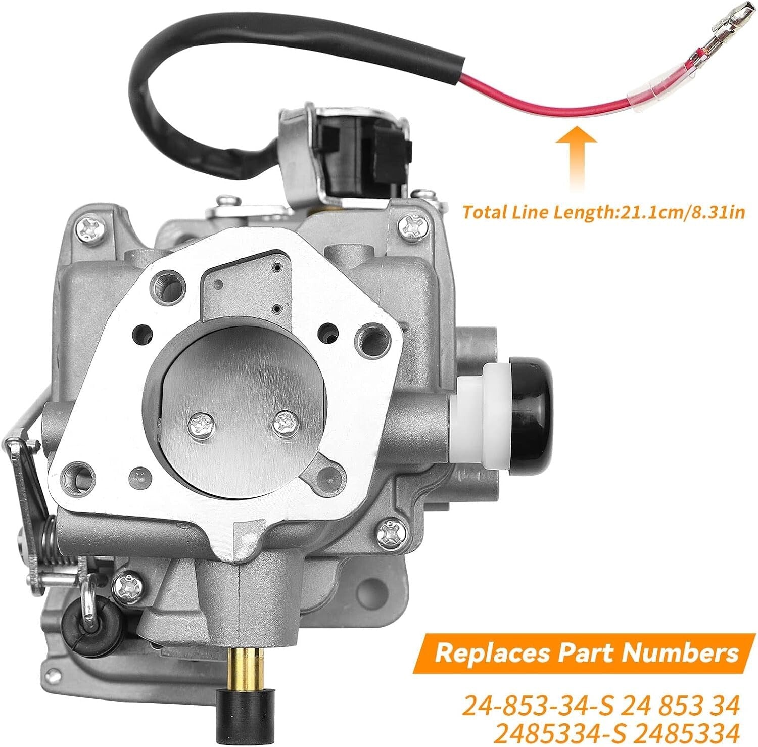 Durable Kohler Carburetor Replacement: Fit CH730, CH740, 23.5HP & 25HP Engines