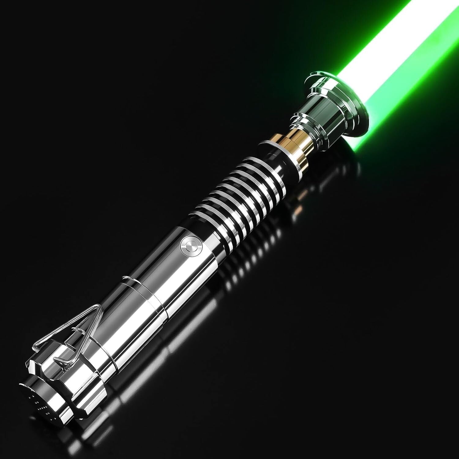 Durable Lightsaber with Smooth Swing Motion & 12 Sound Effects - Adult Gift