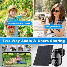 Load image into Gallery viewer, Advanced Solar Security Camera with AI Motion Detection &amp; Cloud Storage Included