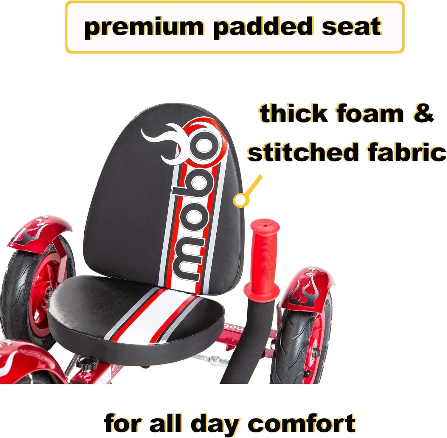 Adjustable Mity Sport Tricycle with Dual-Joystick Steering for Smooth Rides