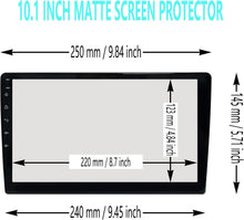 Load image into Gallery viewer, Durable Anti-Glare Screen Protector for 10.1" GPS Car Stereo - Enhanced Safety