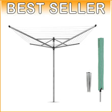 Load image into Gallery viewer, Lift-O-Matic Outdoor Clothes Drying Rack - Foldable, UV-Protected &amp; Adjustable