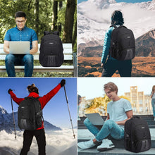 Load image into Gallery viewer, TSA Friendly 17.3'' Laptop Travel Backpack with USB Port - Anti Theft Design