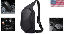 Load image into Gallery viewer, Waterproof Anti-Theft Sling Bag with Reflective Stripe - Large Capacity Travel