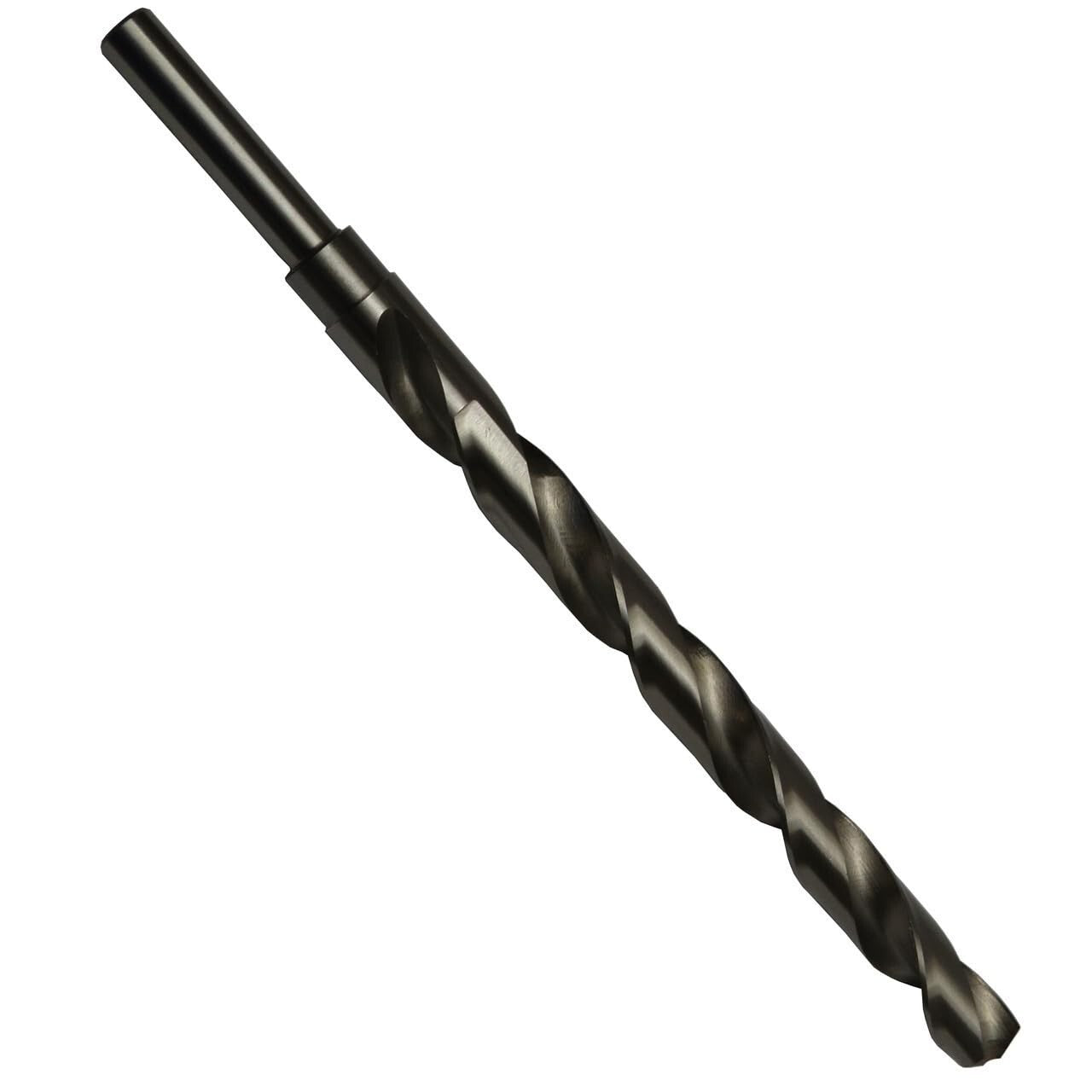 12-Inch Extra Long Drill Bit, 9/16" HSS for Tough Materials - Black Oxide Coated