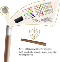 Load image into Gallery viewer, 2025 Jumbo Dry Erase Wall Calendar - 48"x58" with Notes Section &amp; Accessories