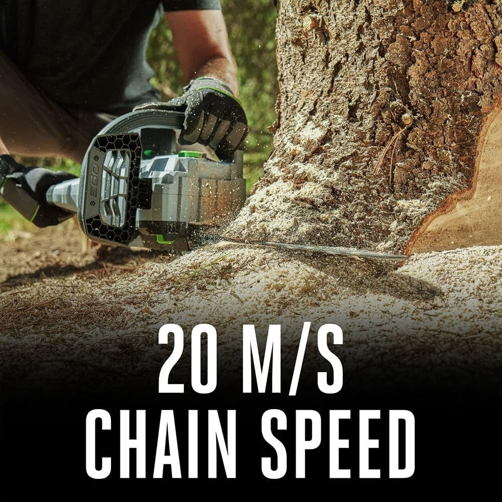 Effortless Cutting with 16” Cordless Chainsaw - 56V Battery Included