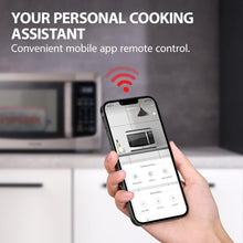 Load image into Gallery viewer, Voice-Activated 1.3 Cu Ft Microwave - Sensor Cooking, Mute Function &amp; Child Lock
