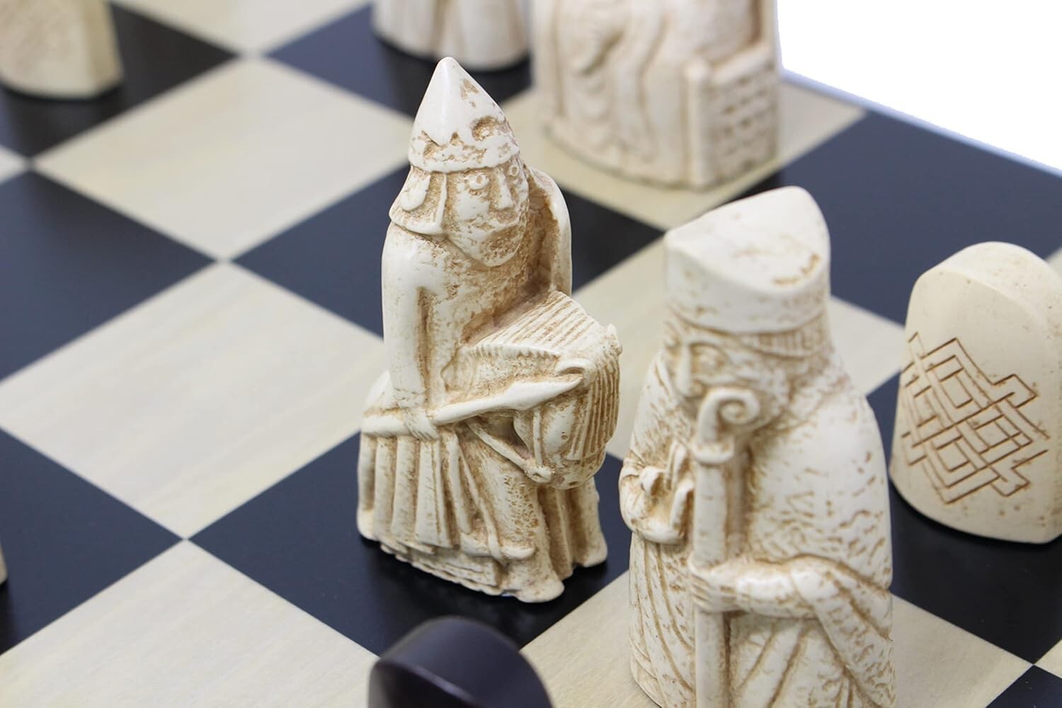 Authentic Isle of Lewis Chessmen - British Made with Superb Gift Packaging