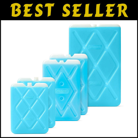 Efficient Slim Ice Packs - 5 Pack for Any Occasion, Perfect for Food Transport