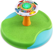 Load image into Gallery viewer, Battery-Powered Spinning Wheel: Letters and Animal Sounds for Kids Ages 1.5+