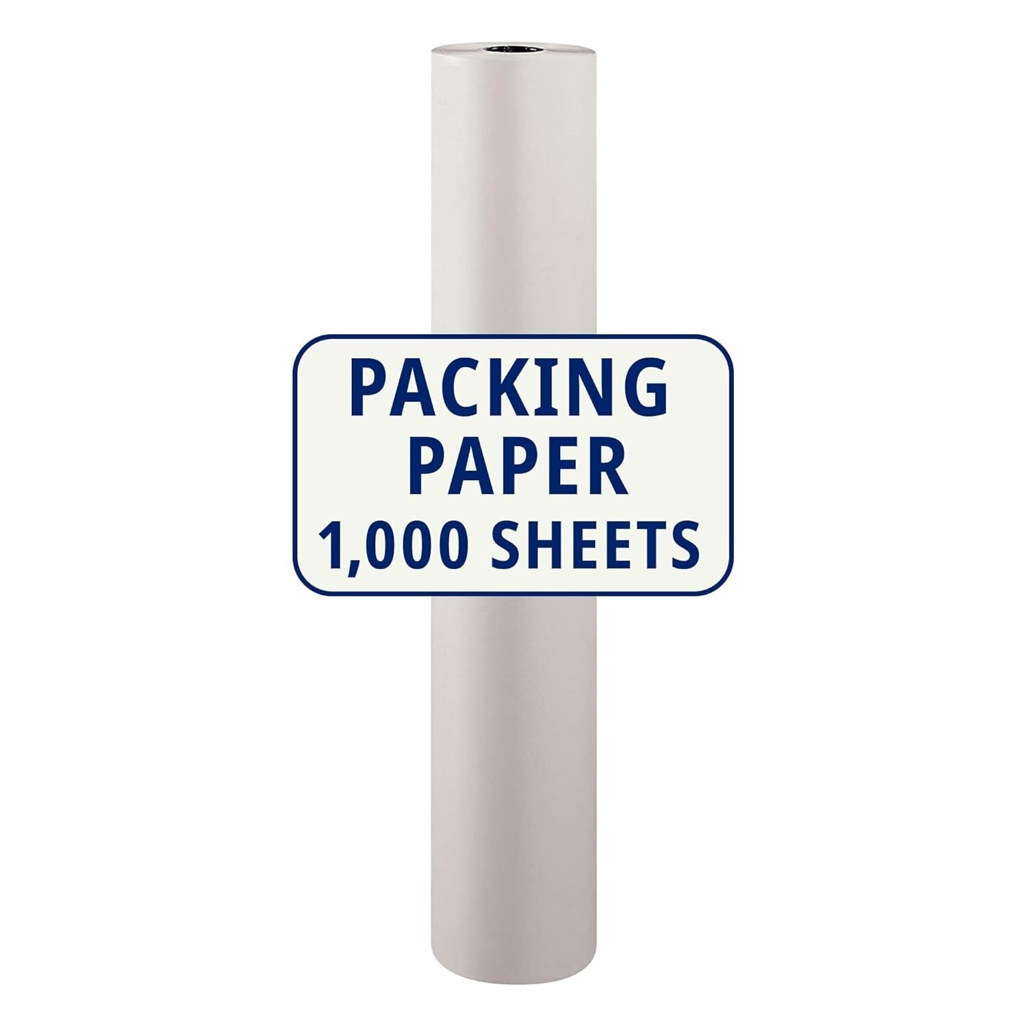 1440' Packing Paper Roll - 1000 Sheets of Eco-Friendly Newsprint for Shipping