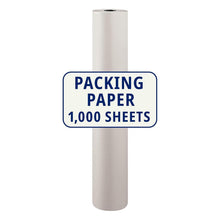 Load image into Gallery viewer, 1440' Packing Paper Roll - 1000 Sheets of Eco-Friendly Newsprint for Shipping
