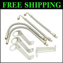 Load image into Gallery viewer, Universal Fit Tire Inflation Kit with Stainless Valve Extensions - Easy Inflate