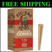 Load image into Gallery viewer, Authentic 900 Pack of Unbleached Pre-Rolled Cones with Packing Accessories
