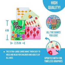 Load image into Gallery viewer, Engaging Card Games for Kids: Fun Family Set with Big Cards for Young Players