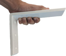 Load image into Gallery viewer, Precision-Engineered Steel L Brackets 6x8 | 4-Pack for Floating Countertops