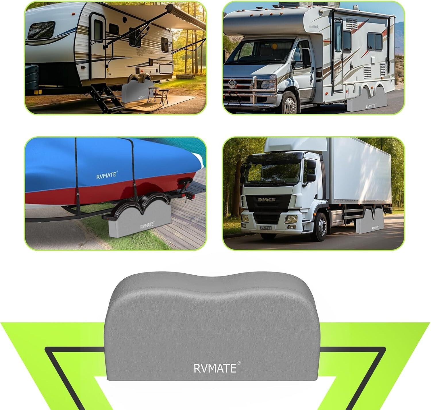 Durable RV Tire Covers - Waterproof Dual Axle Wheel Cover Set for 30"-33" Tires