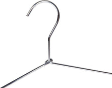 Load image into Gallery viewer, 60 Heavy Duty Metal Hangers with Polished Chrome Finish for Ultimate Durability