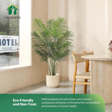 Load image into Gallery viewer, Sturdy 5Ft Faux Dypsis Lutescens Palm - Maintenance Free Home Office Decor