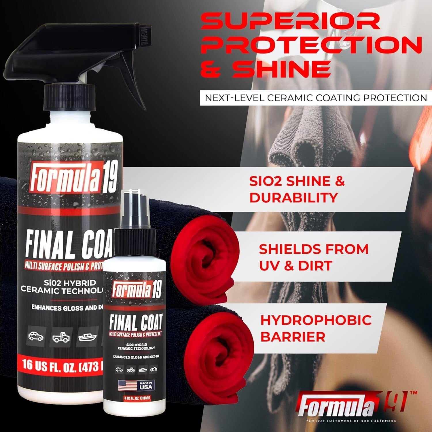 Eco-Friendly Ceramic Coating Spray - Protect & Shine Your Vehicles Effortlessly