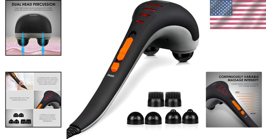 Ergonomic Handheld Massager MG400 with Customizable Speed for Whole Body Relief