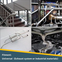 Load image into Gallery viewer, 3'' Custom Mandrel Stainless Steel Exhaust Pipe Tube Kit - 8 Piece Universal Set