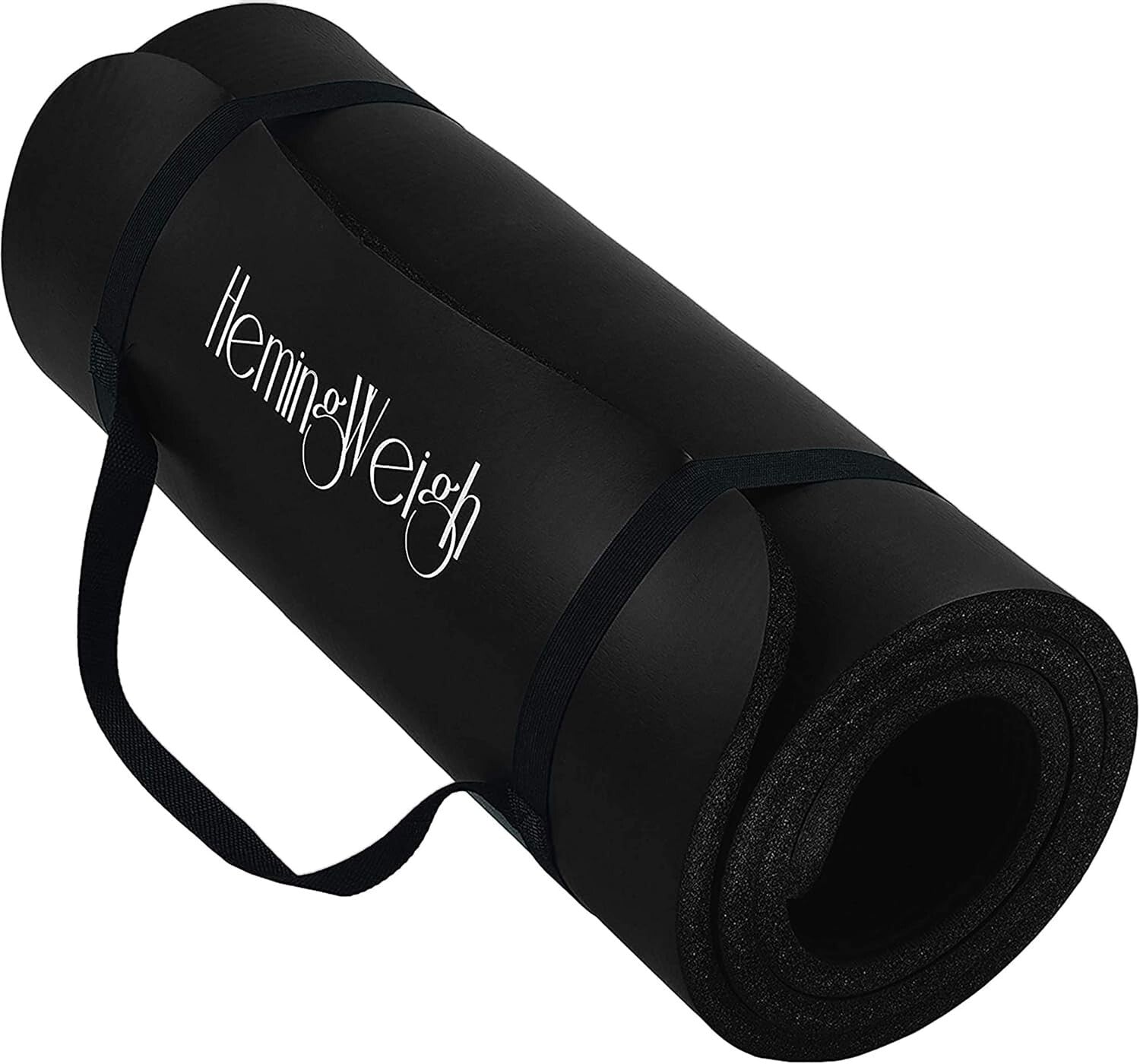 1-Inch Extra Thick Non-Slip Yoga Mat - Lightweight & Portable for Home Workouts