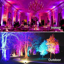 Load image into Gallery viewer, Bright 30W RGBW Waterproof Lights with Remote - Ideal for Events &amp; Decorations
