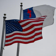 Load image into Gallery viewer, 3x5 Christian Flag with Appliqued Cross - Heavy-Duty SolarMax Nylon Outdoor