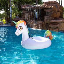 Load image into Gallery viewer, Durable 250 lb Capacity Motorized Unicorn Pool Float - Fun for Adults